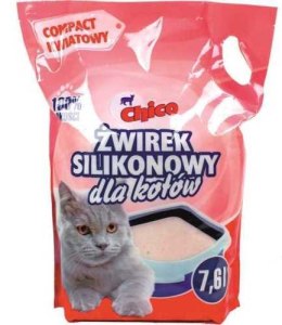 Chico ŻWIREK DLA KOTA Żwirek silikonowy 7,6l - compact kwiatowy