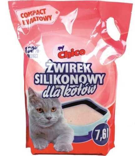 Chico ŻWIREK DLA KOTA Żwirek silikonowy 7,6l - compact kwiatowy