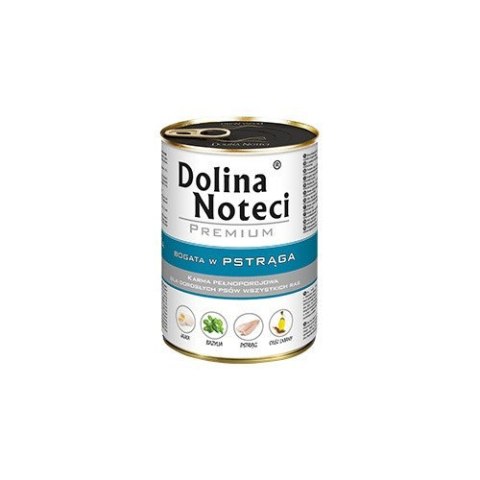DOLINA NOTECI Bogata w pstrąga 24 x 400 g - KARMA MOKRA DLA PSA DOLINA NOTECI Bogata w pstrąga 24 x 400 g - KARMA MOKRA DLA PSA