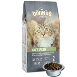 Divinus Cat Fish SUCHA KARMA dla kotów dorosłych 2kg