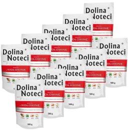 Dolina Noteci Premium bogata w wołowinę saszetka 10 x 500 g - KARMA MOKRA DLA PSA