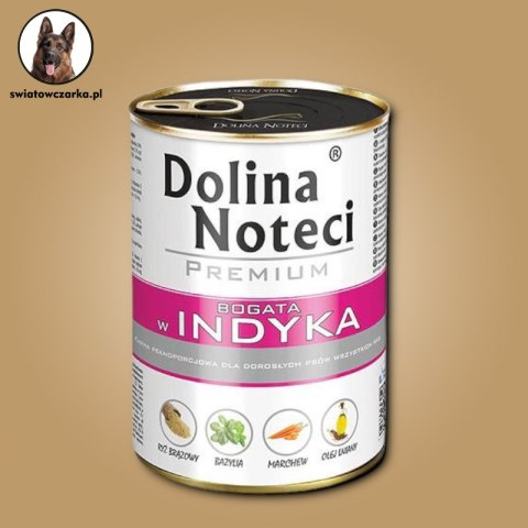 Dolina Noteci bogata w indyka 24 x 400g - KARMA MOKRA DLA PSA Dolina Noteci bogata w indyka 24 x 400g - KARMA MOKRA DLA PSA