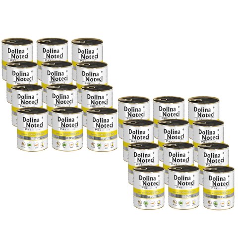Dolina Noteci bogata w kurczaka 24 x 400g - KARMA MOKRA DLA PSA