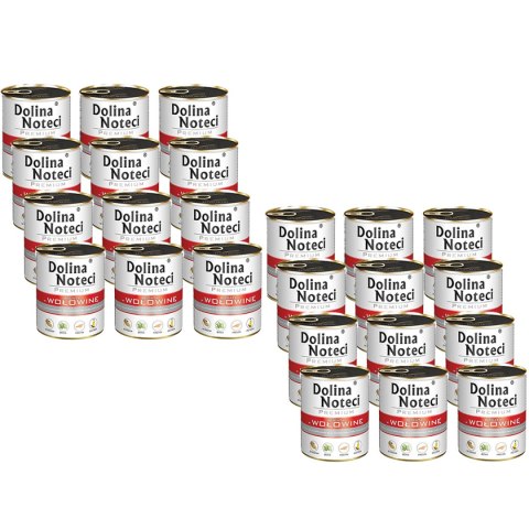 Dolina Noteci bogata w wołowinę 24 x 400 g - KARMA MOKRA DLA PSA
