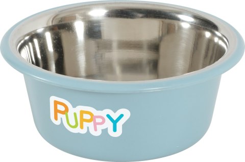 MISKA DLA PSA plastikowa PUPPY z podstawką antypoślizgową kol. niebieski