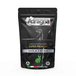 PRÓBKA Adragna KARMA DLA PSÓW BEZZBOŻOWA super premium królik/owoce cytrusowe 60g