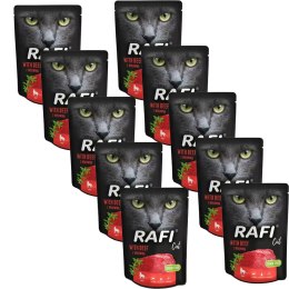 Rafi Cat KARMA MOKRA DLA KOTA Wołowina saszetka 10 x 300 g