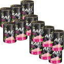 Rafi Cat karma MOKRA DLA KOTA bezzbożowa z indykiem 12 x 400 g