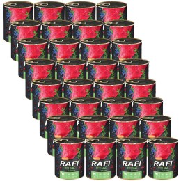 Rafi KARMA MOKRA DLA PSÓW z dziczyzną, borówką i żurawiną 24 x 400 g