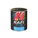 Rafi z jagnięciną, borówką i żurawiną 12 x 800 g - KARMA MOKRA DLA PSA