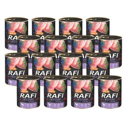 Rafi z królikiem, borówką i żurawiną 12 x 800 g - KARMA MOKRA DLA PSA
