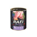 Rafi z królikiem, borówką i żurawiną 12 x 800 g - KARMA MOKRA DLA PSA