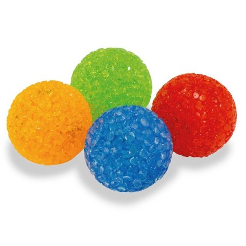 ARQUIVET Gumowe piłeczki z dzwoneczkiem 4 cm dla kota 4 szt. ARQUIVET Gumowe piłeczki z dzwoneczkiem 4 cm dla kota 4 szt.