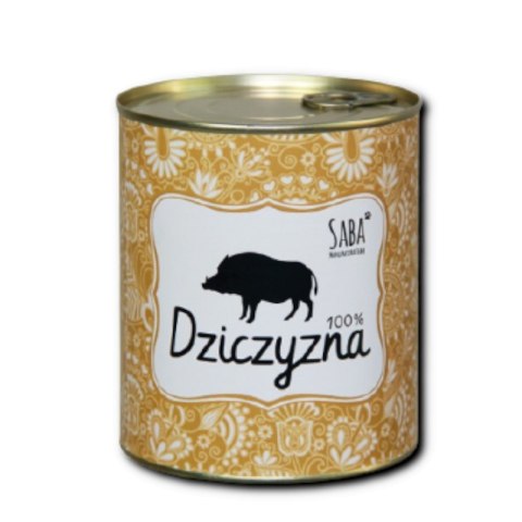SABA Konserwa dzik 100% 850 g SABA Konserwa dzik 100% 850 g