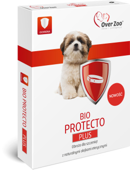 OVER ZOO Obroża na kleszcze i pchły BIO PROTECTO PLUS dla szczeniąt 35cm