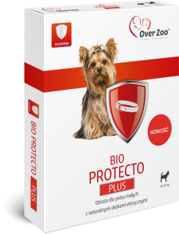 OVER ZOO Obroża na kleszcze i pchły BIO PROTECTO Plus dla małych psów 35cm
