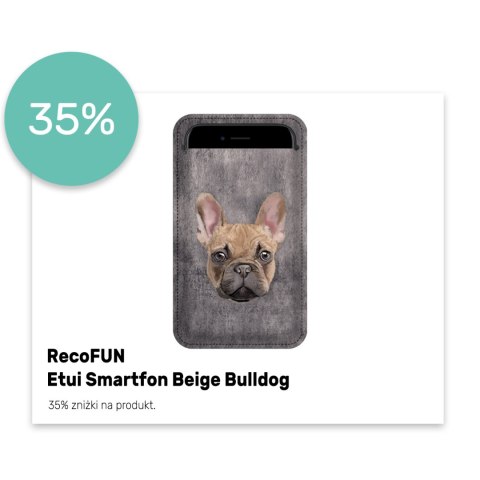 Etui Smartfon Beige Bulldog Etui Smartfon Beige Bulldog
