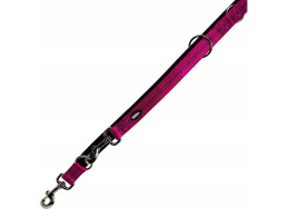 Smycz przepinana NOBBY soft grip RÓŻOWA 2mx20mm dla średniego psa M/L