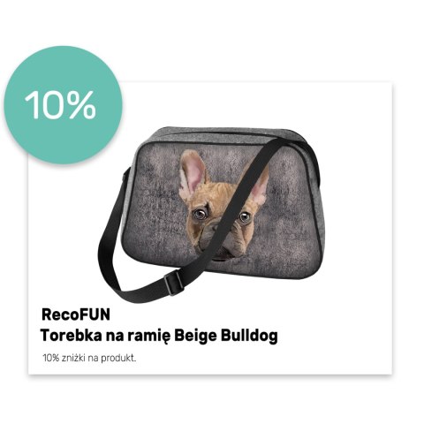 Torebka na ramię Beige Bulldog Torebka na ramię Beige Bulldog